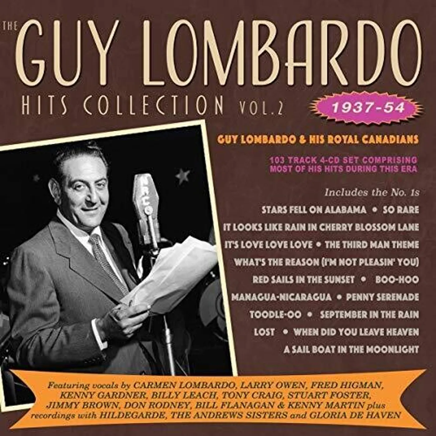 Guy Lombardo & His Royal Canadians HITS COLLECTION VOL. 2 1937-54 CD