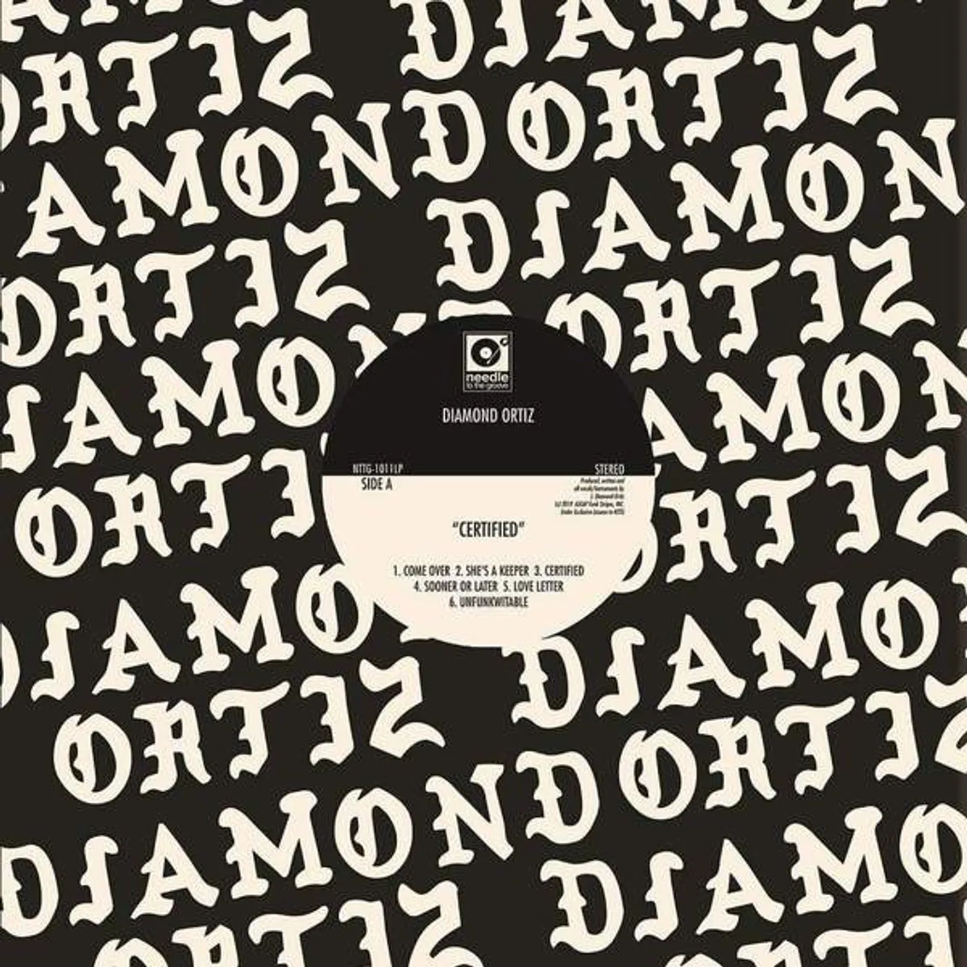 Diamond Ortiz CERTIFIED Vinyl Record