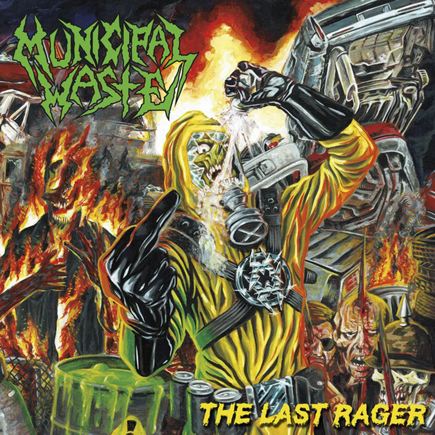 Municipal Waste LAST RAGER CD