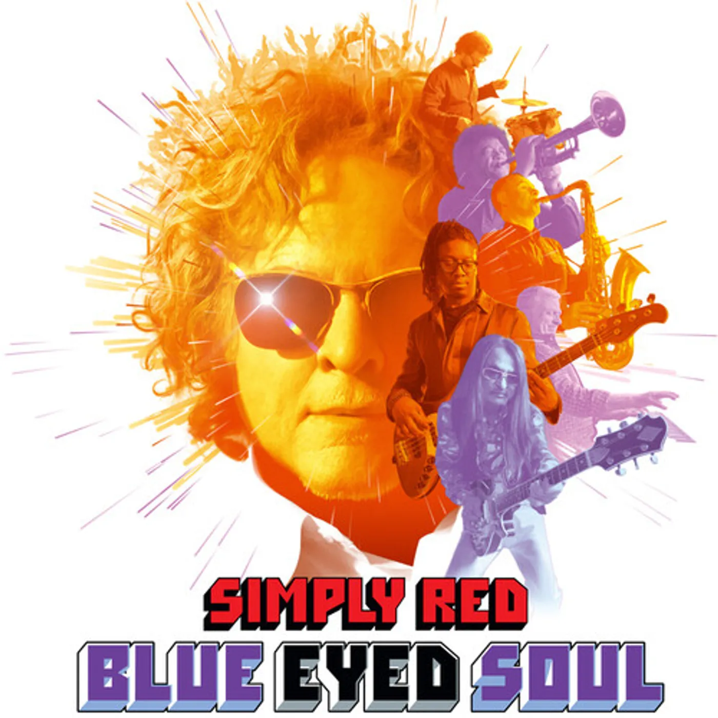 Simply Red Blue Eyed Soul Vinyl Record