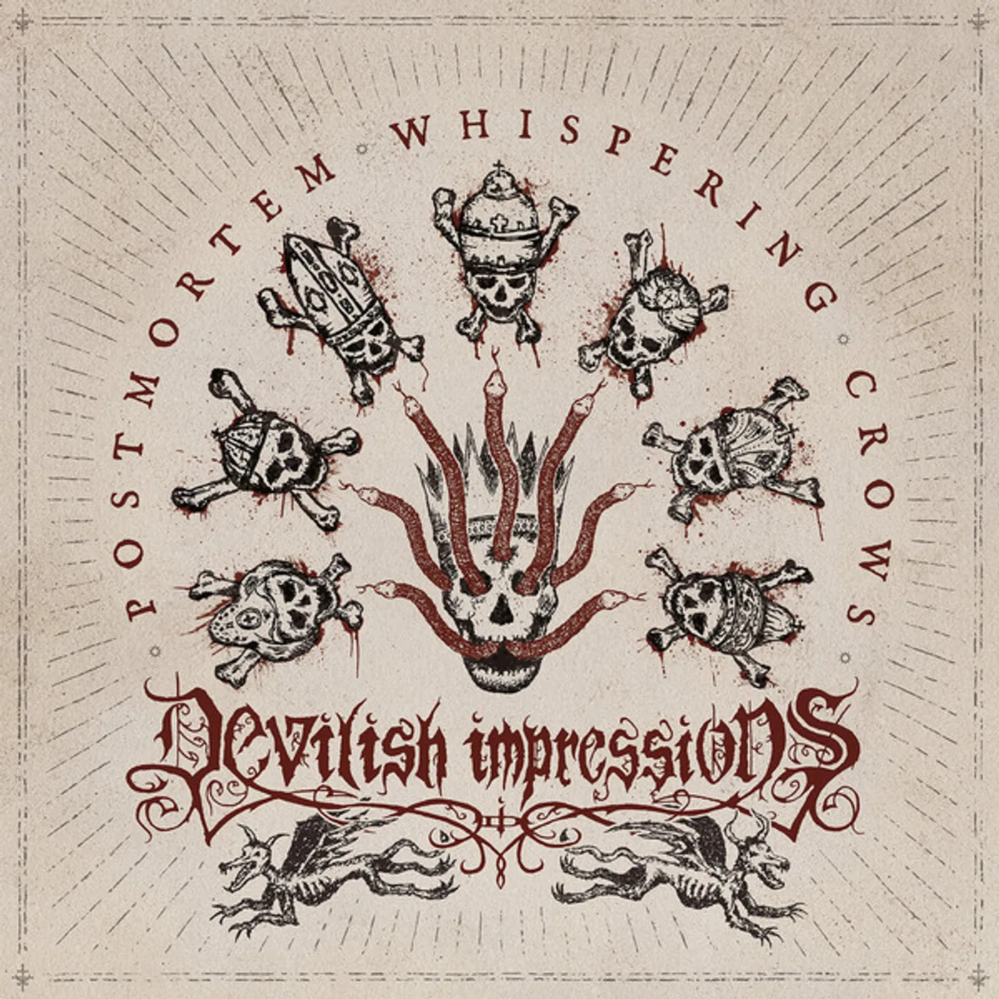 Devilish Impressions POST MORTEM WHISPERING CROWS CD