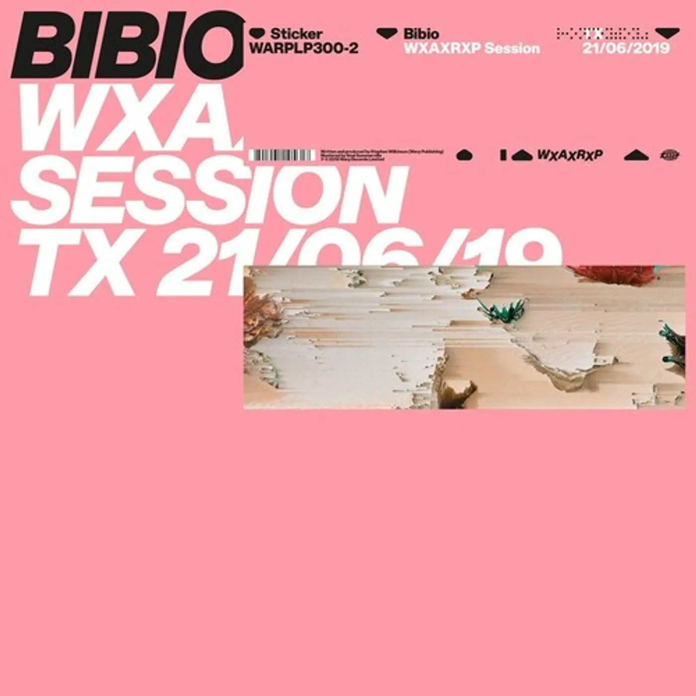 Bibio WXAXRXP Session Vinyl Record