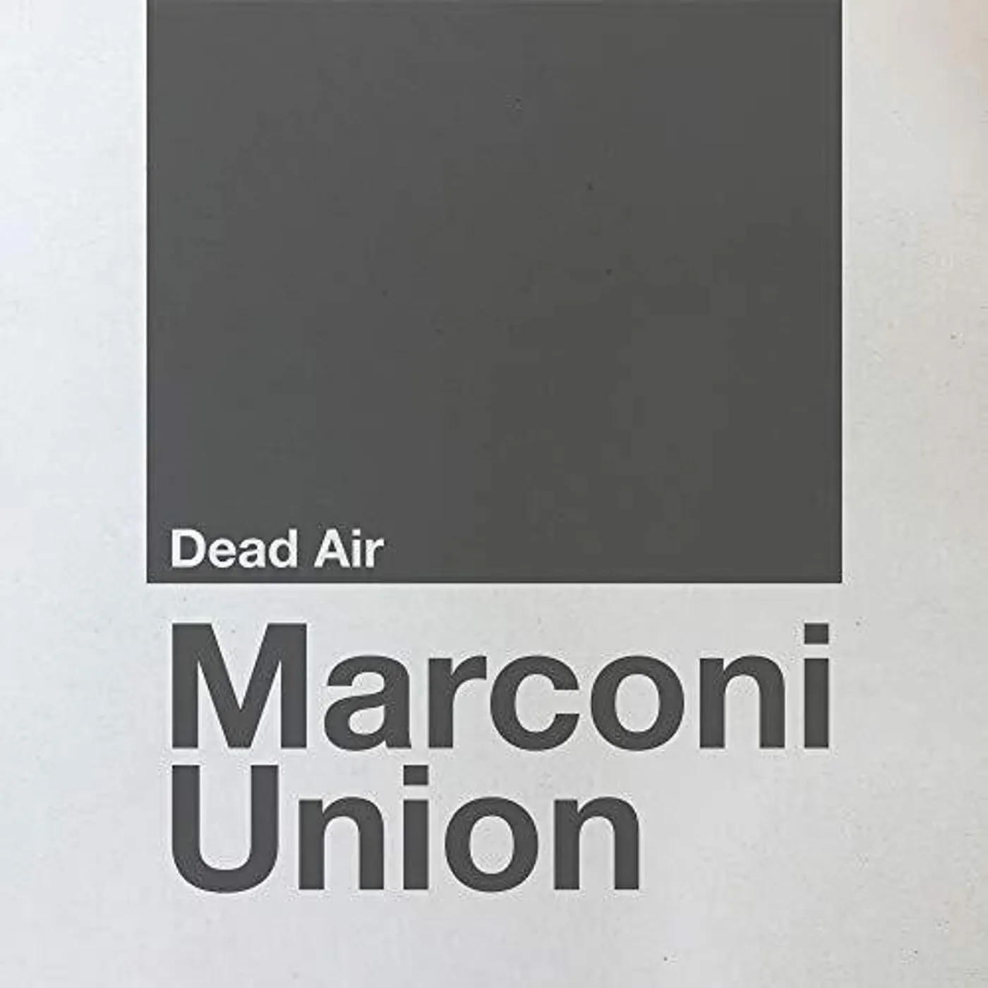 Marconi Union Dead Air Vinyl Record