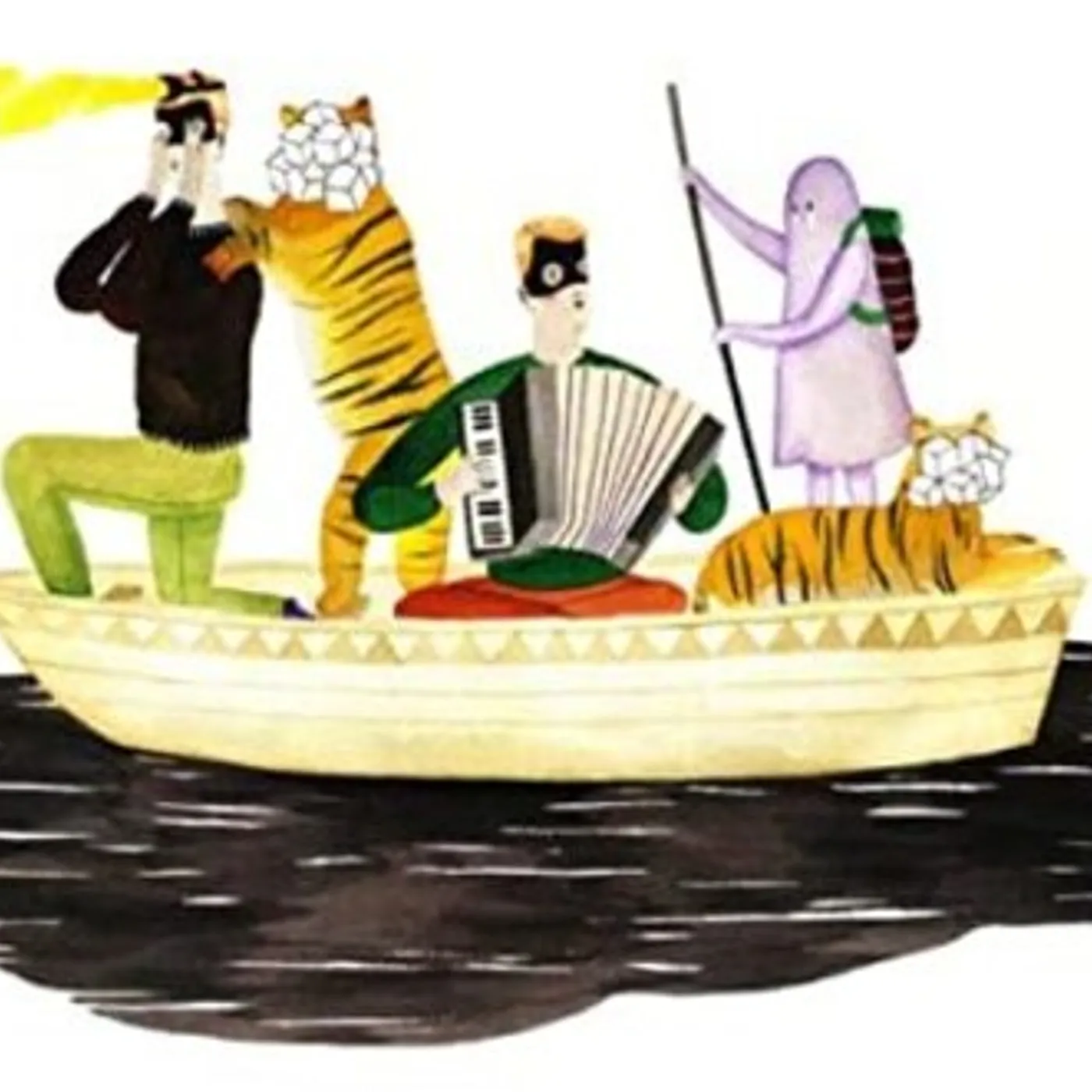 Man Man ON ONI POND (TRANS CLEAR) Vinyl Record