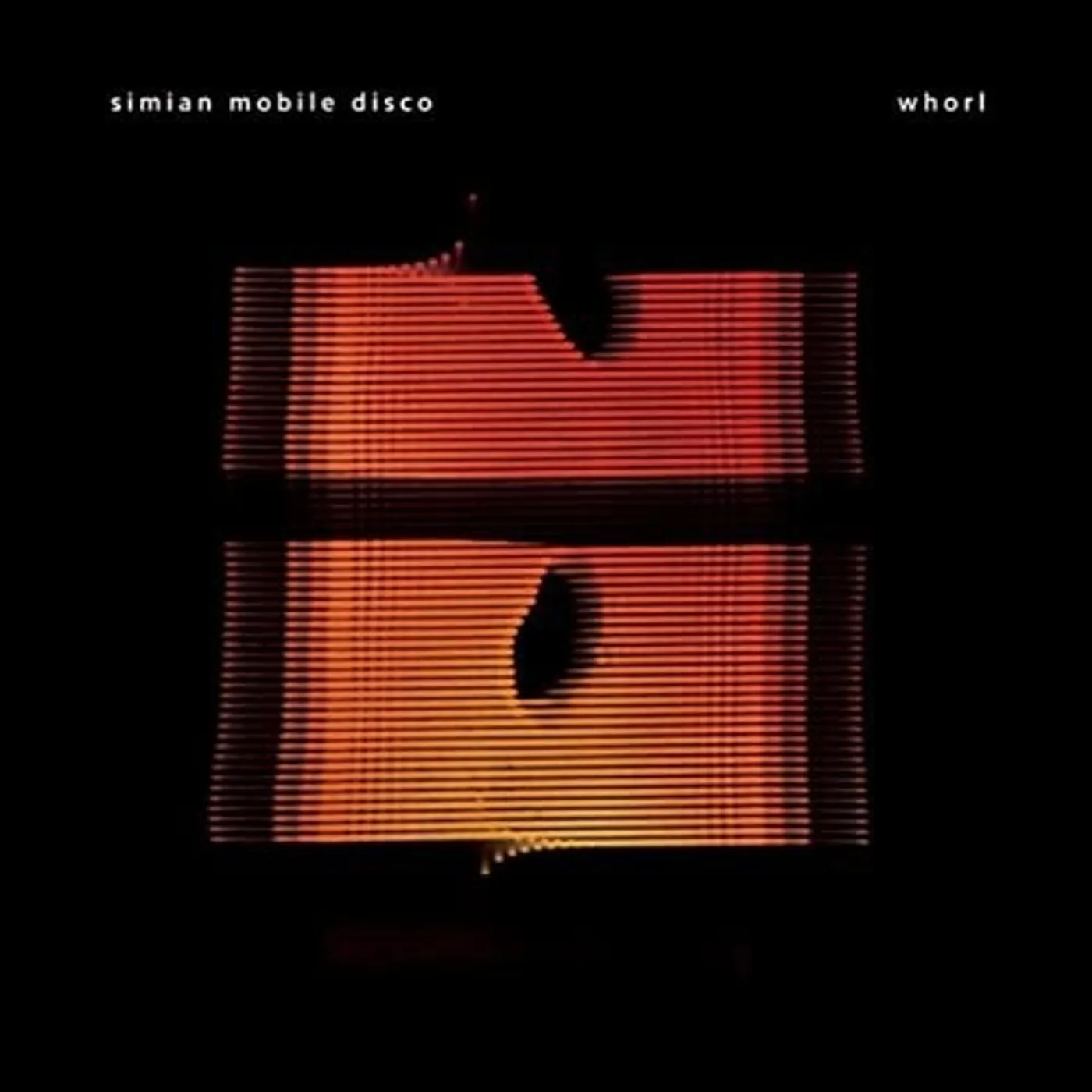 Simian Mobile Disco WHORL (TRANS ORANGE) Vinyl Record
