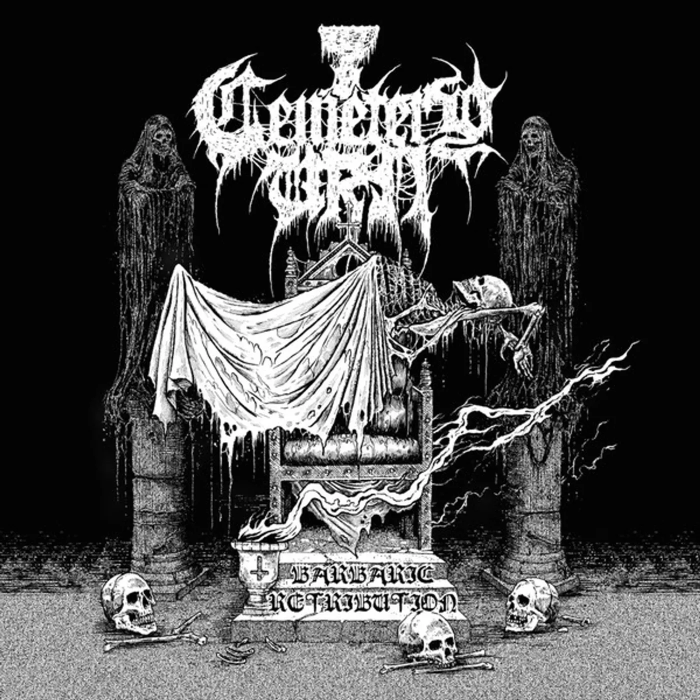 Cemetery Urn Barbaric Retribution Vinyl Record