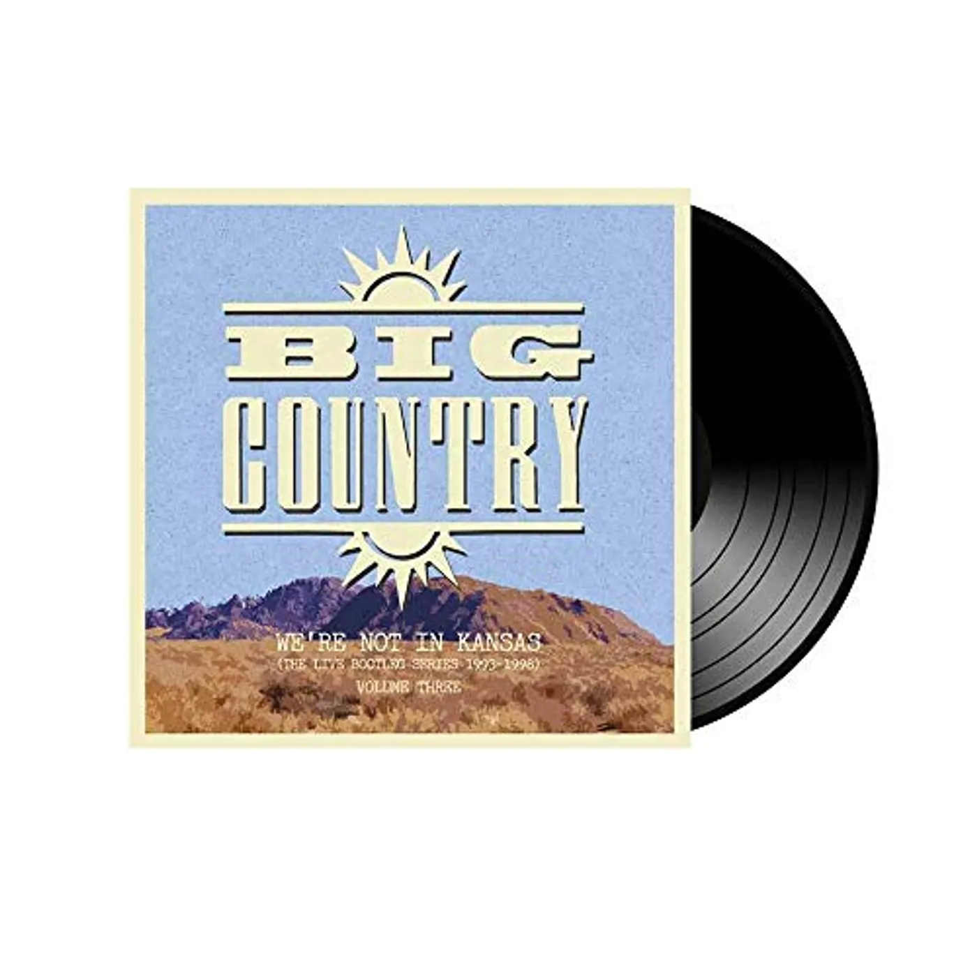 Big Country WE'RE NOT IN KANSAS 3 Vinyl Record