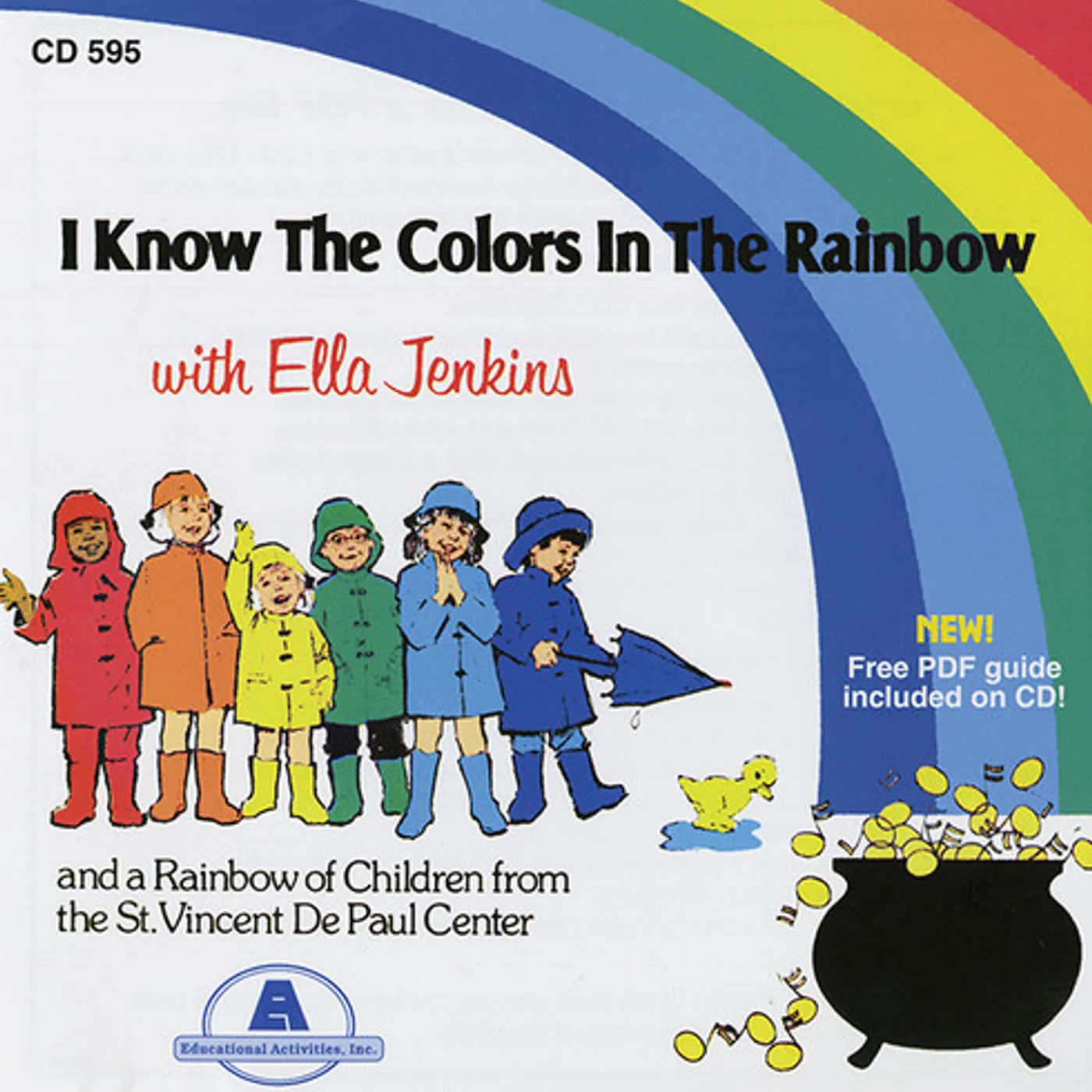 Ella Jenkins I KNOW THE COLORS IN THE RAINBOW CD
