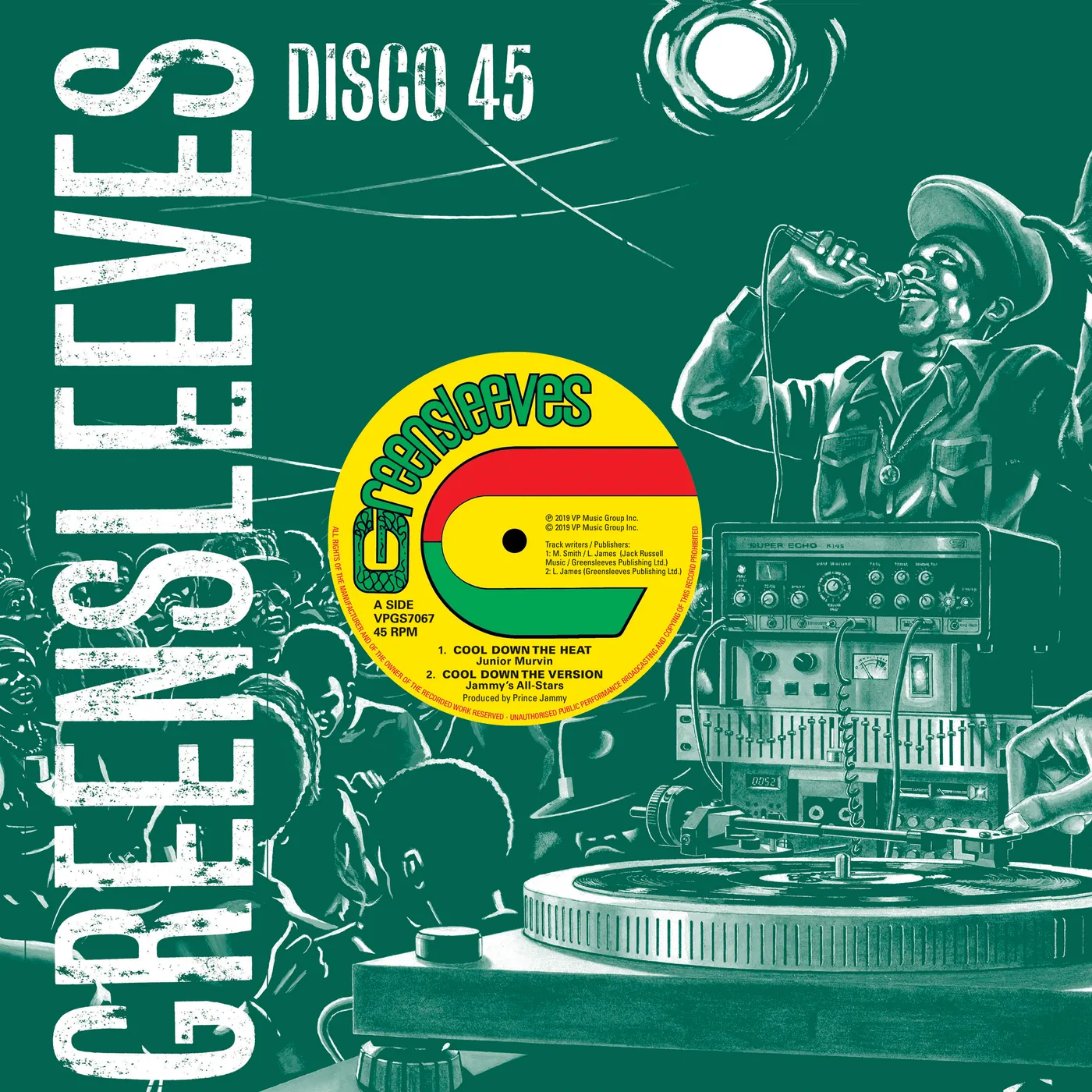 Junior Murvin COOL DOWN THE HEAT Vinyl Record