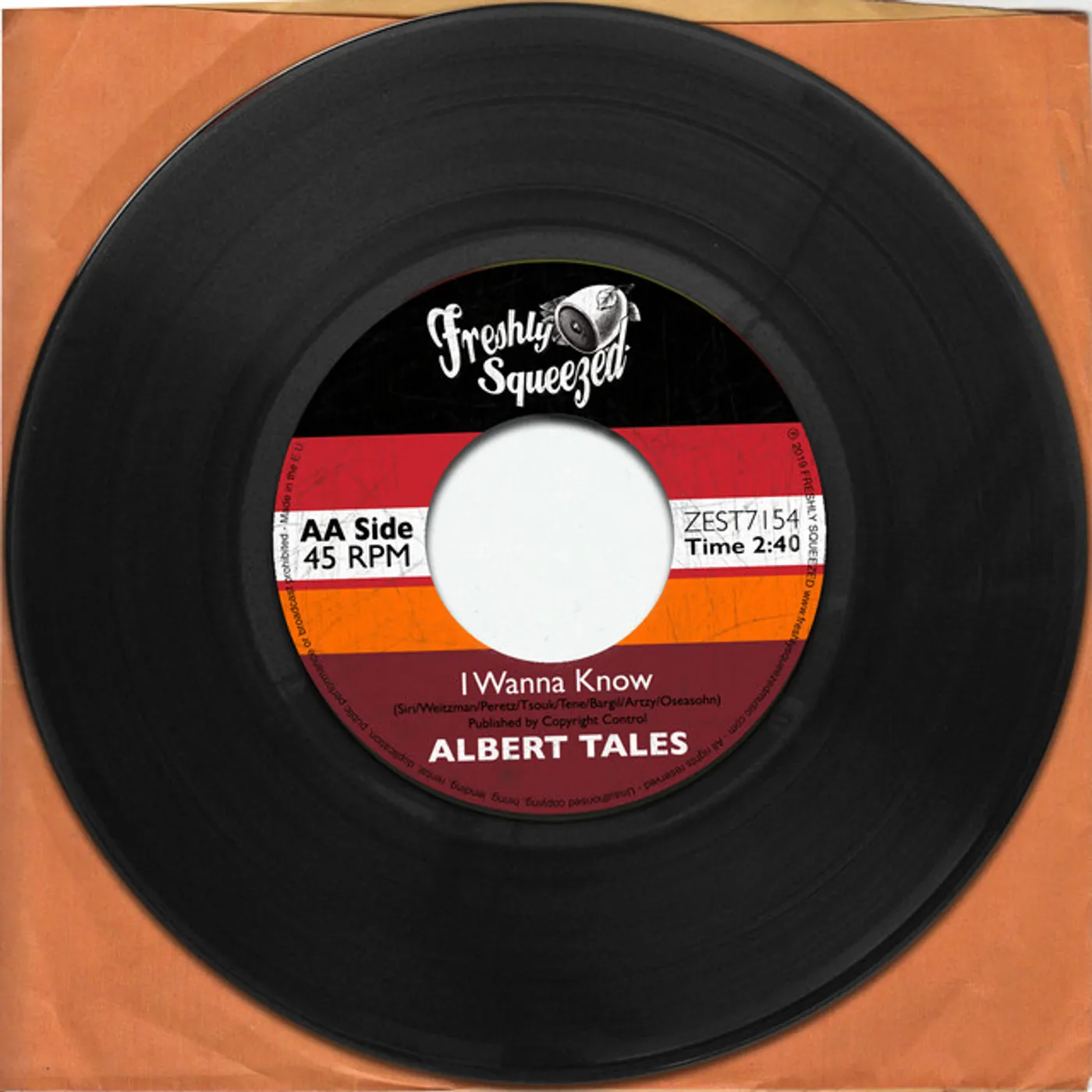 Albert Tales I Wanna Know Vinyl Record