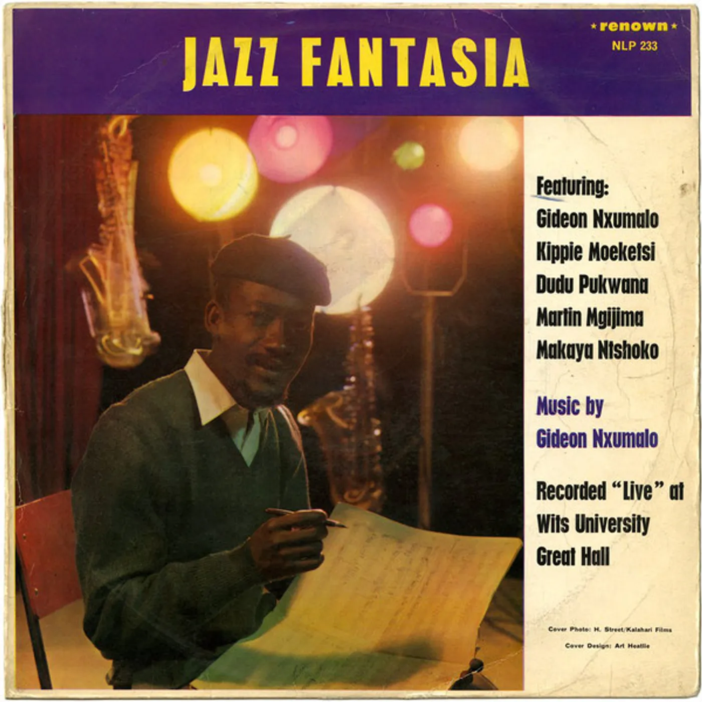 Gideon Nxumalo Jazz Fantasia Vinyl Record