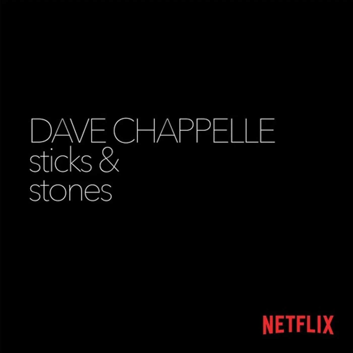 Dave Chappelle STICKS & STONES CD