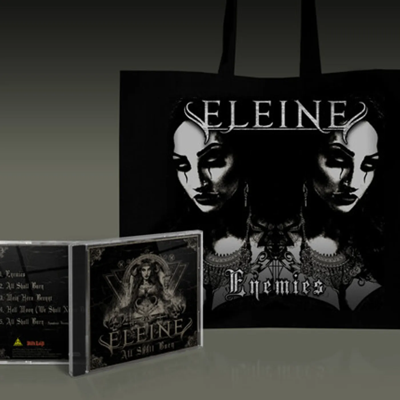 Eleine ALL SHALL BURN + TOTE BAG CD