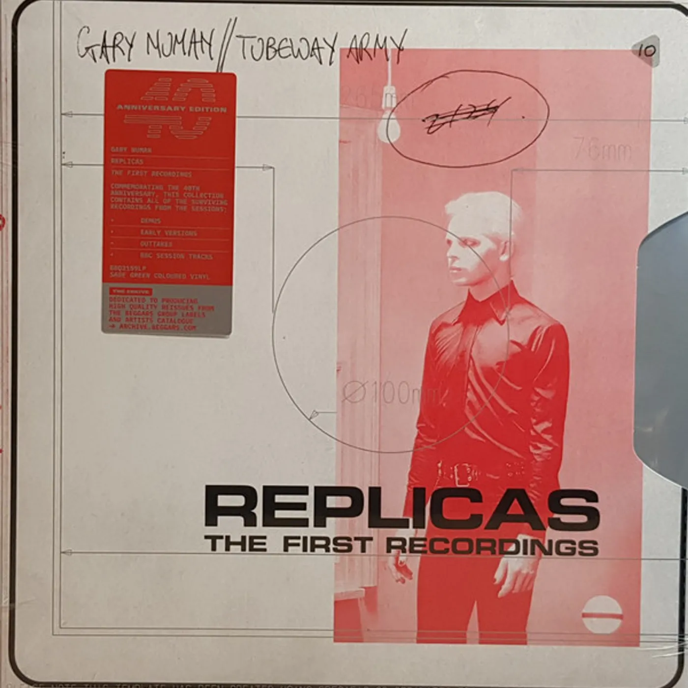 Gary Numan REPLICAS - THE FIRST RECORDINGS CD