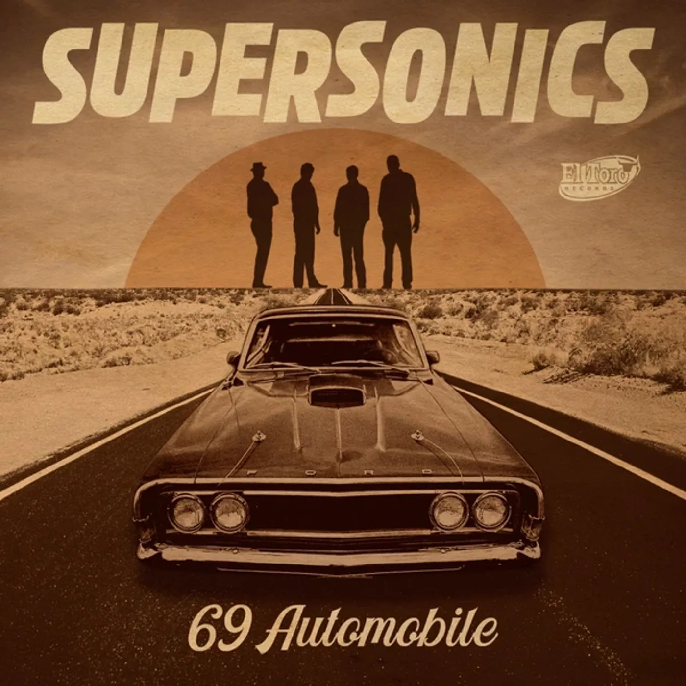 The Supersonics 69 AUTOMOBILE Vinyl Record