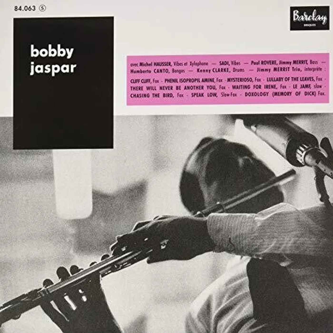 Bobby Jaspar Vinyl Record