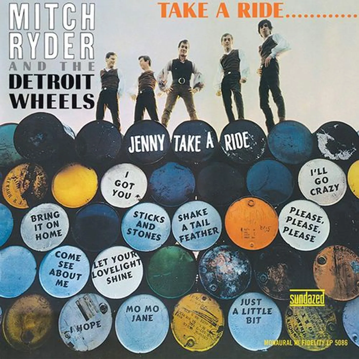 Mitch Ryder and The Detroit Wheels Take A Ride Vinyl Record