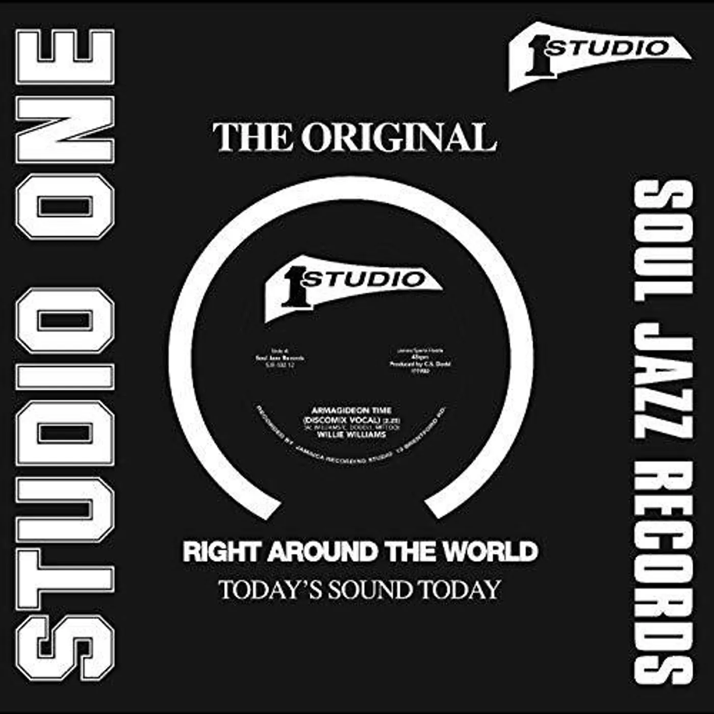 Willie Williams Armagideon Time (Disco Mix) Vinyl Record