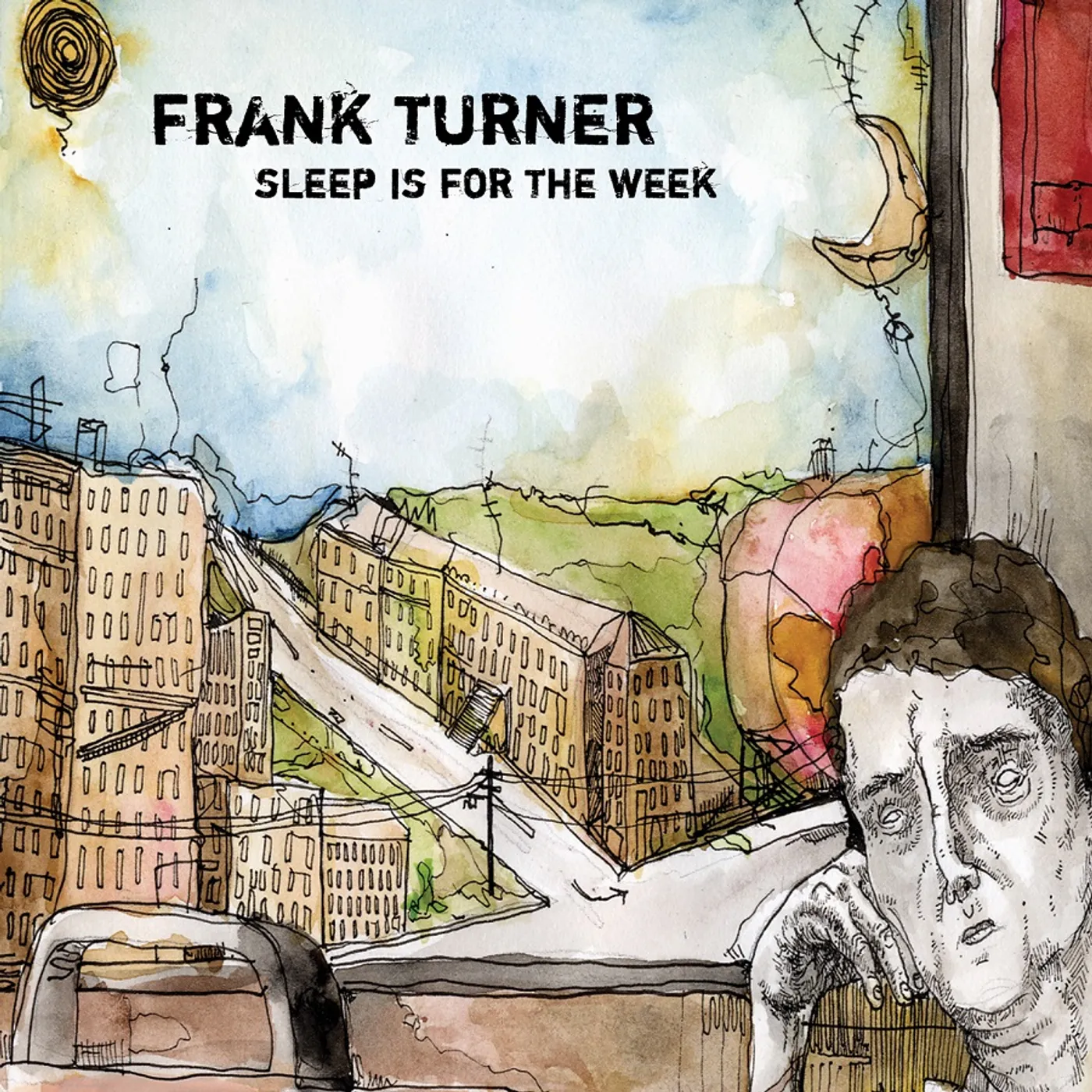 Frank Turner SLEEP IS FOR THE WEEK Vinyl Record