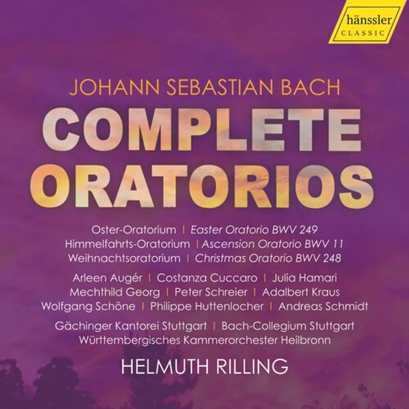 J.S. Bach COMPLETE ORATORIOS CD