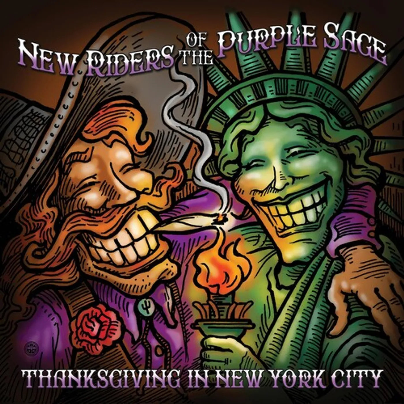 New Riders of the Purple Sage THANKSGIVING IN NEW YORK CITY (LIVE) Vinyl Record