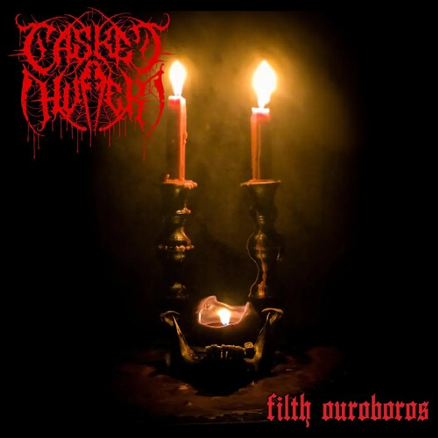 Casket Huffer Filth Ouroboros Vinyl Record