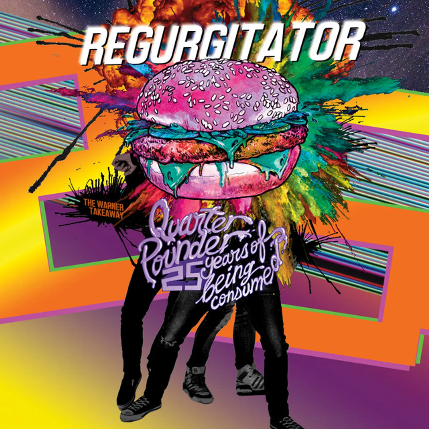 Regurgitator QUARTER POUNDER: 25 YEARS OF BEING CONSUMED CD