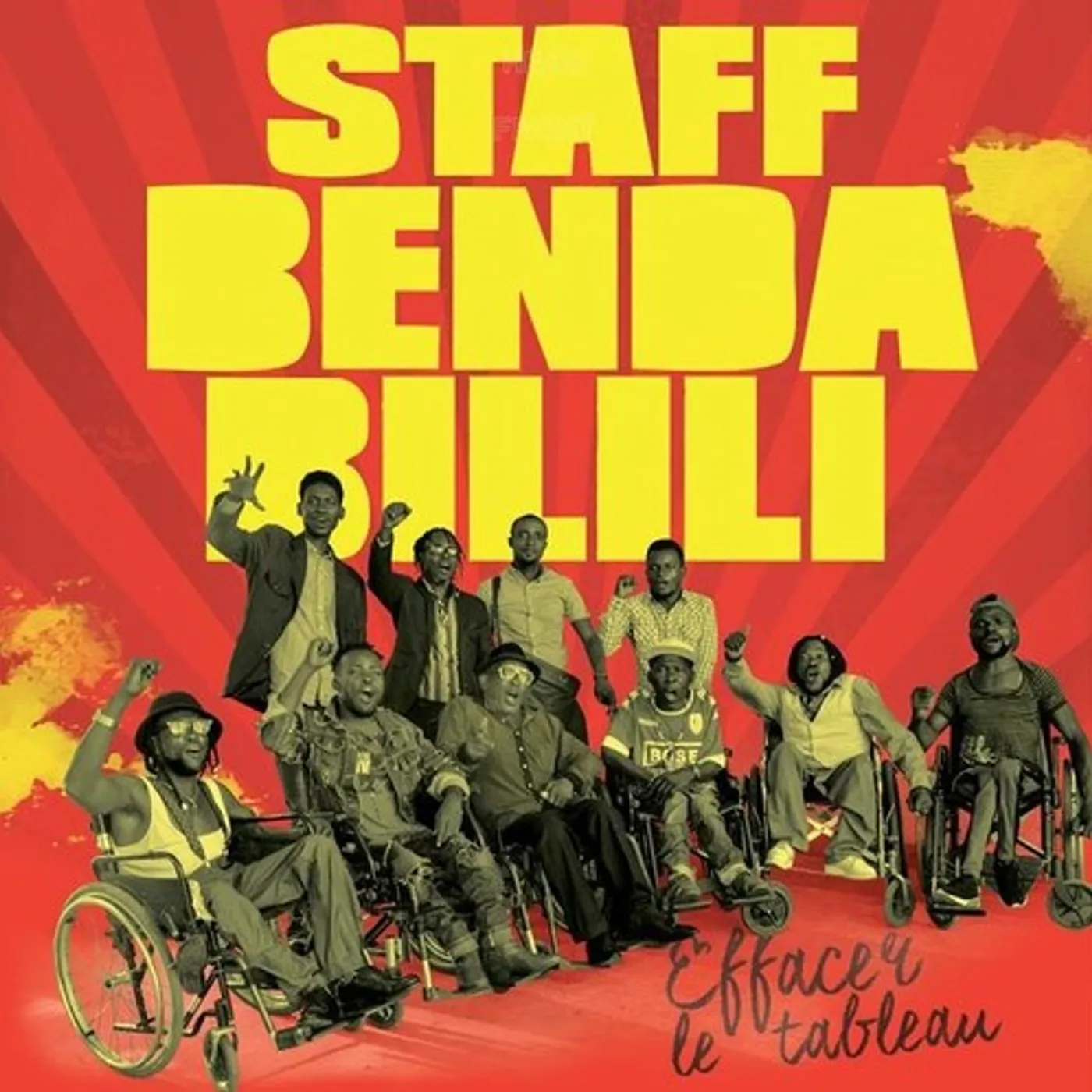 Staff Benda Bilili Effacer le tableau Vinyl Record