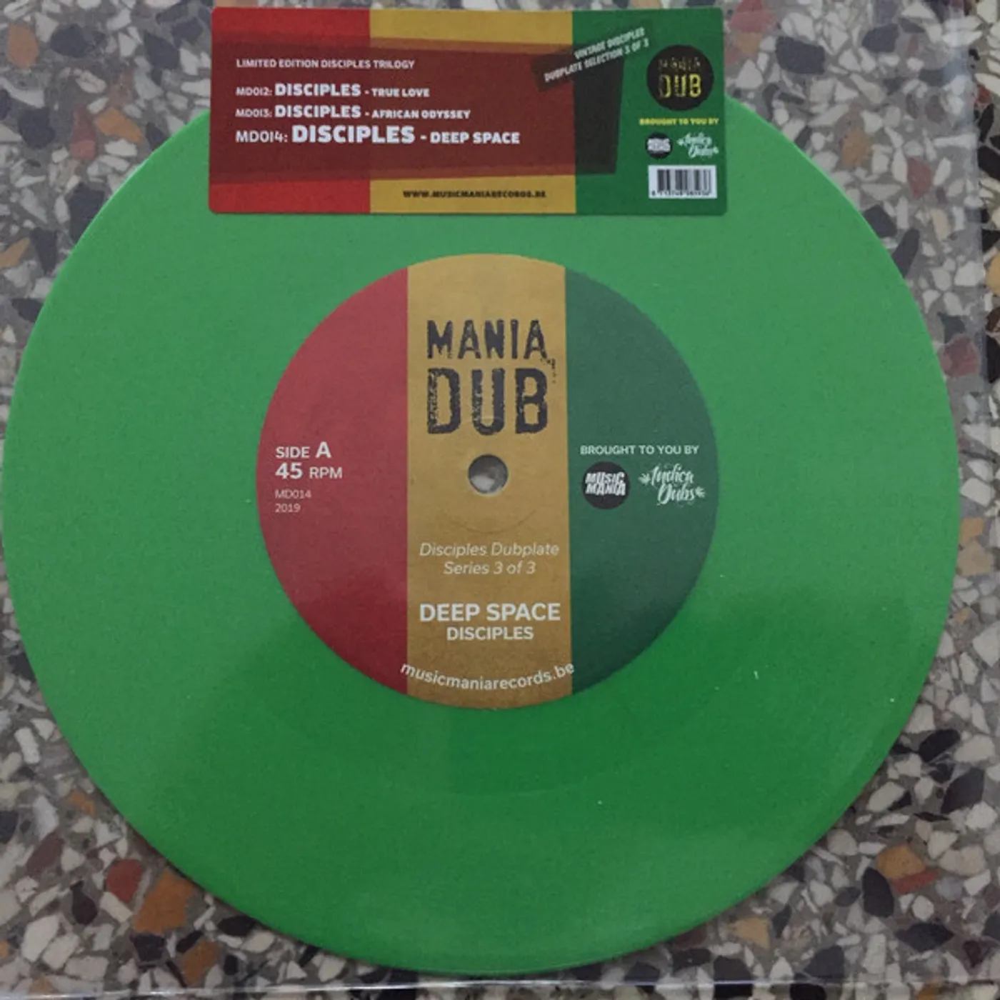 The Disciples DEEP SPACE / DEEP DUB Vinyl Record