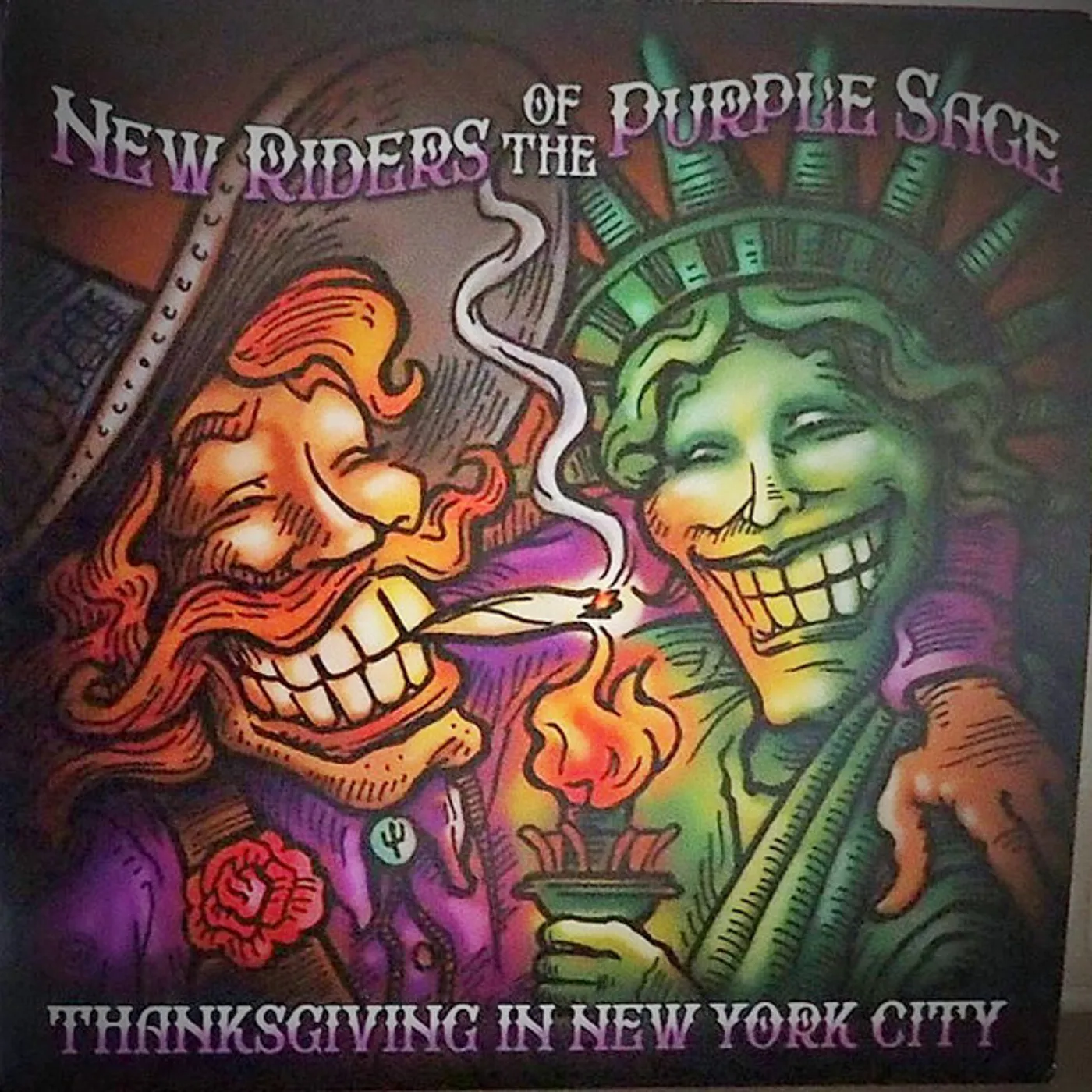 New Riders of the Purple Sage THANKSGIVING IN NEW YORK CITY (LIVE) CD