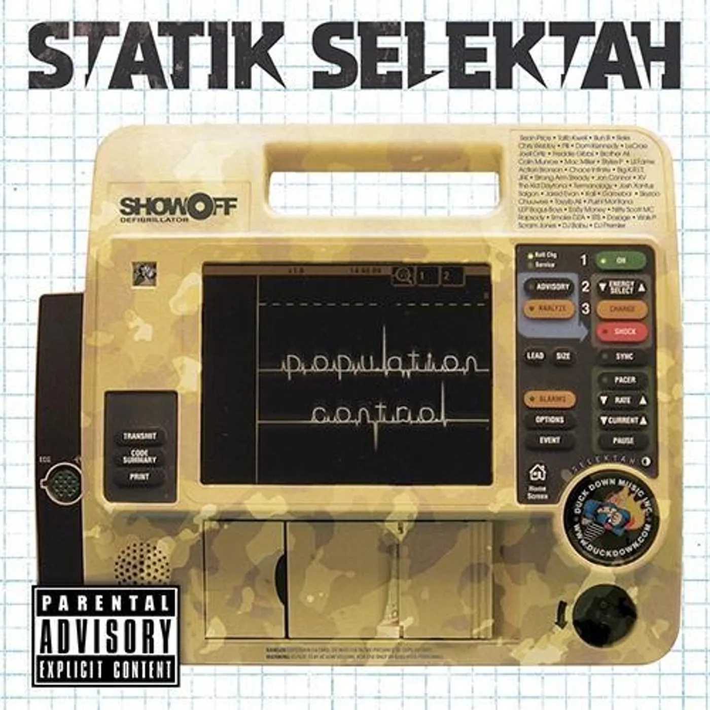 Statik Selektah Population Control Vinyl Record