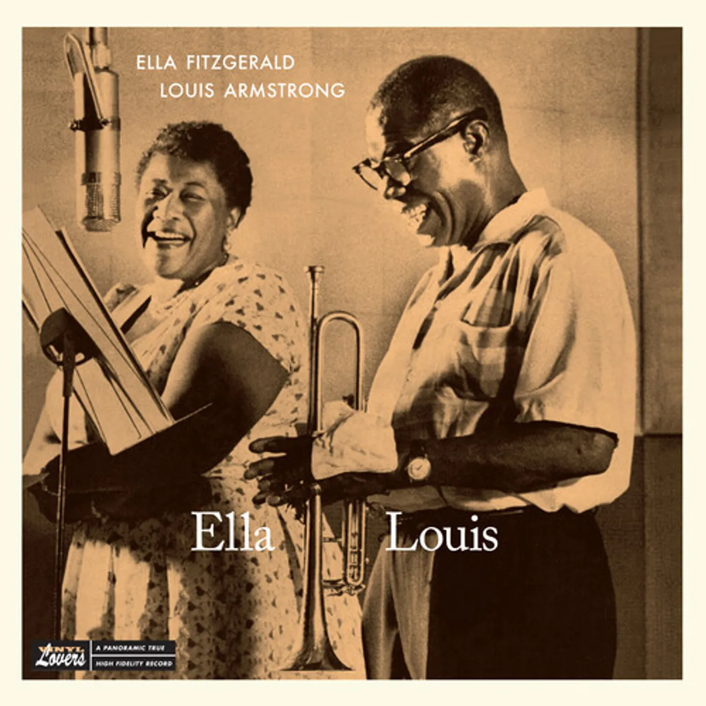 Ella Fitzgerald & Louis Armstrong Vinyl Record