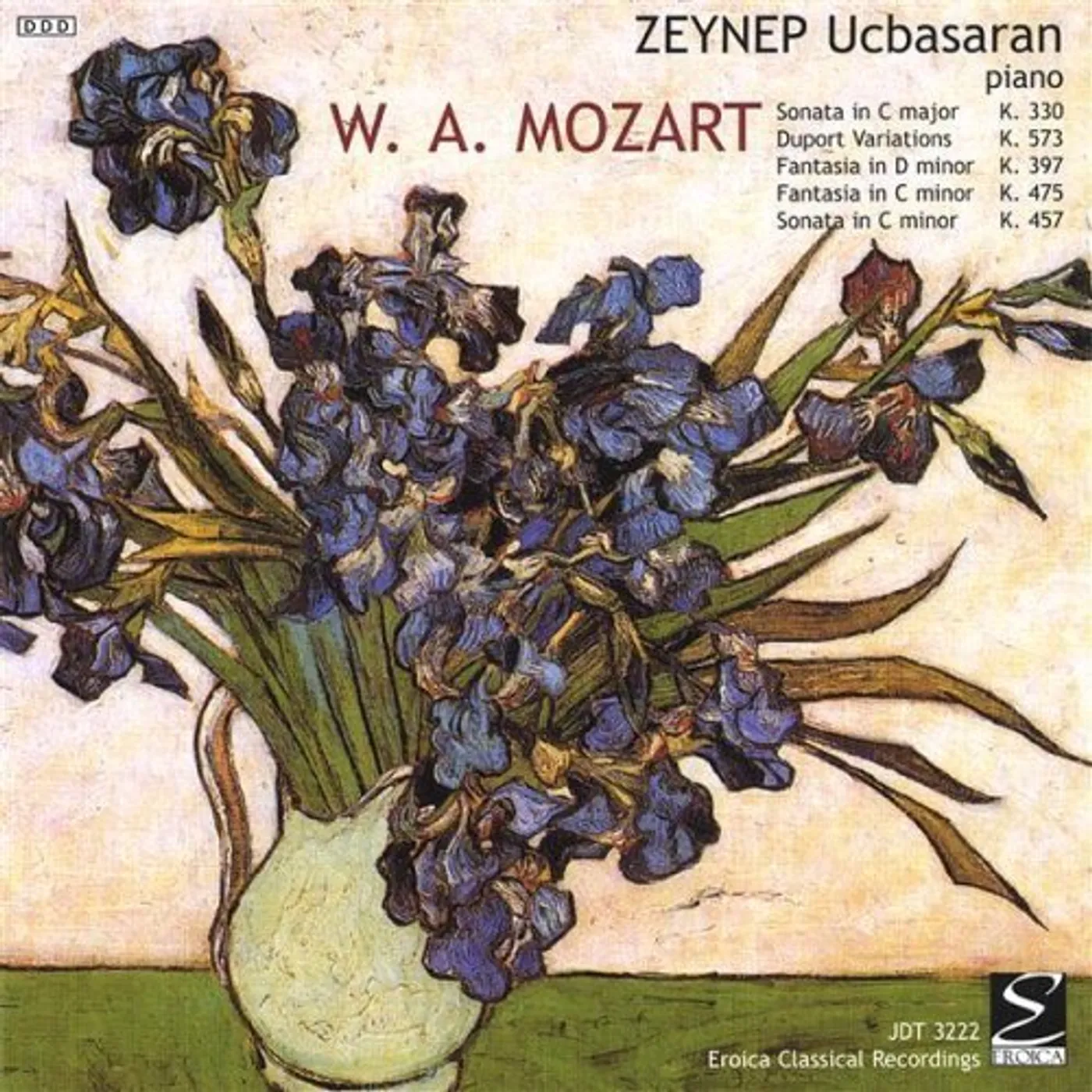 Zeynep Ucbasaran W. A. MOZART CD