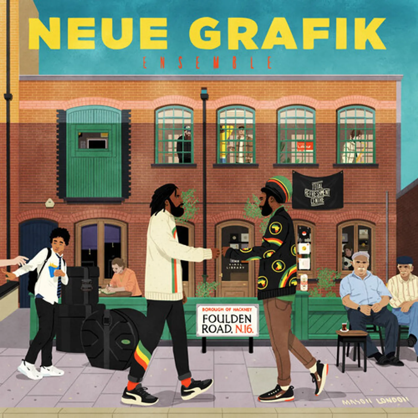 Neue Grafik Ensemble Foulden Road Vinyl Record