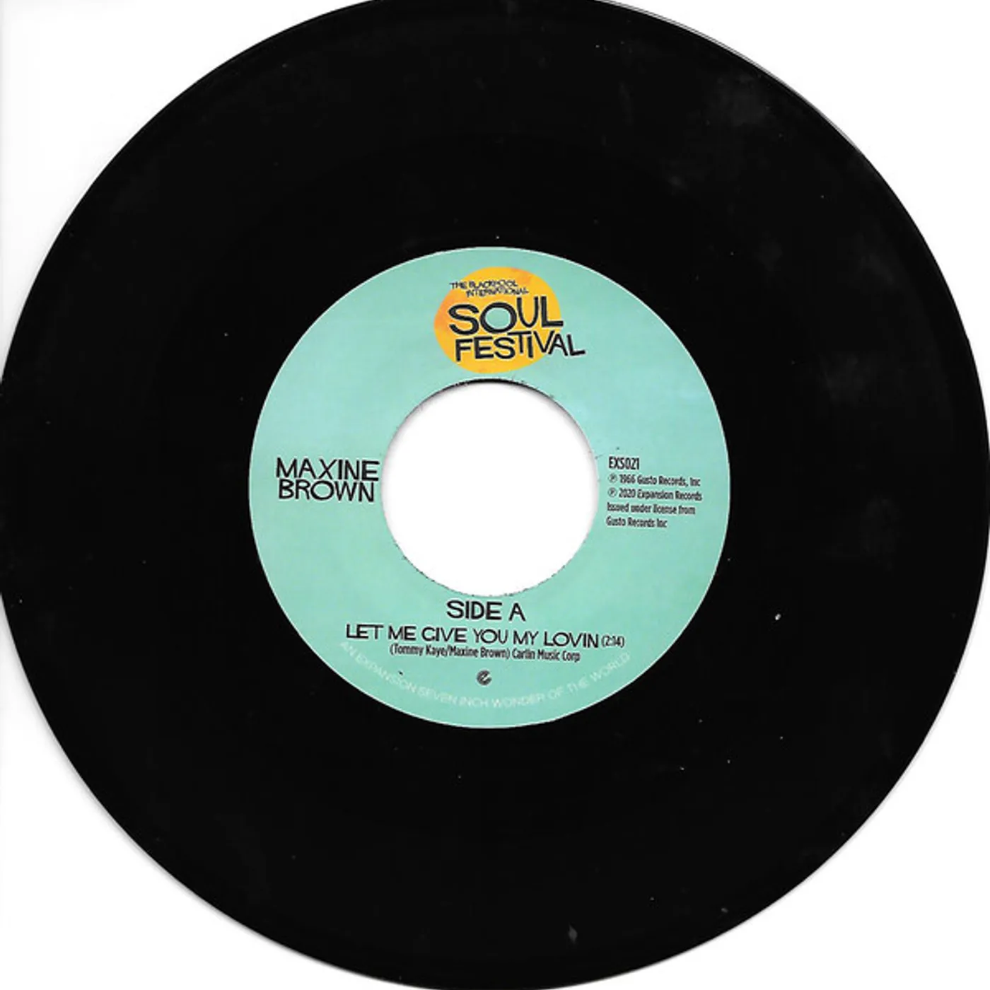 Maxine Brown LET ME GIVE YOU MY LOVIN / ONE IN A MILLION Vinyl Record