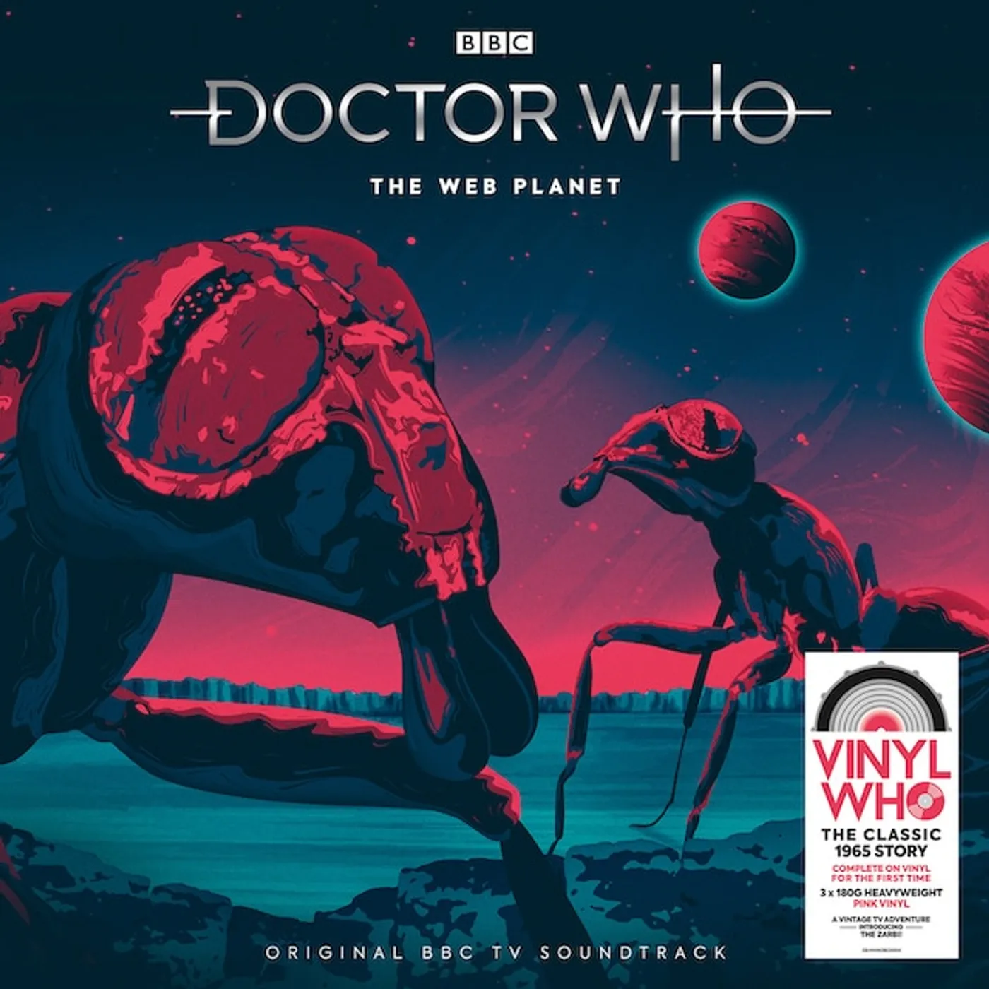 Doctor Who WEB PLANET Vinyl Record