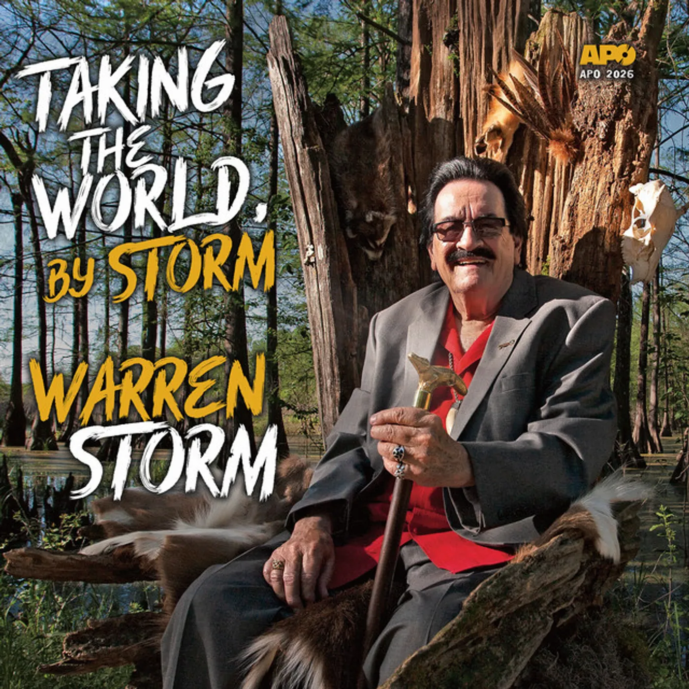 Warren Storm TAKING THE WORLD, BY STORM CD