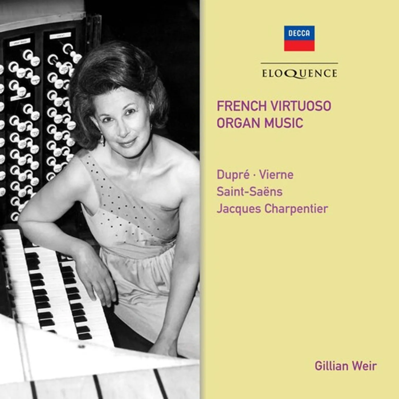 Gillian Weir FRENCH VIRTUOSO ORGAN MUSIC CD