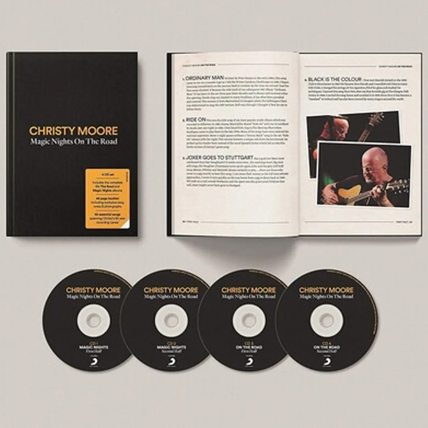 Christy Moore MAGIC NIGHTS ON THE ROAD CD