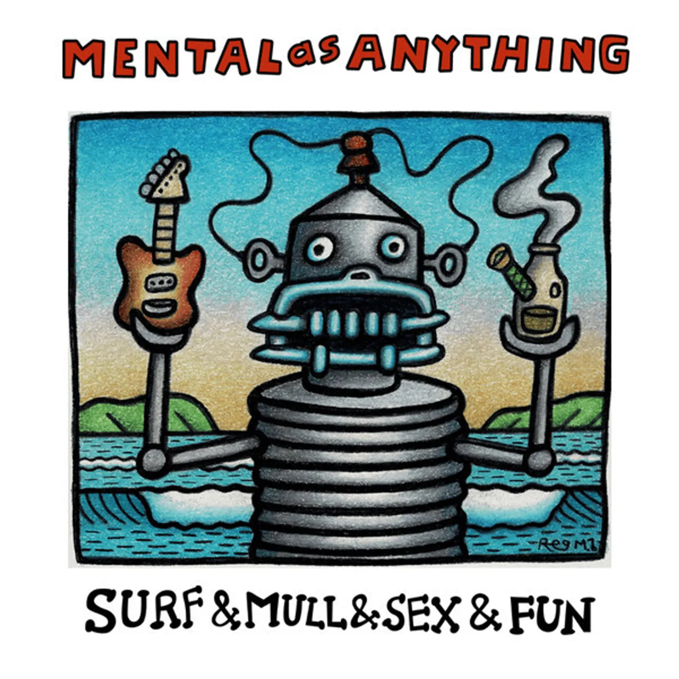 Mental As Anything SURF & MULL & SEX & FUN: CLASSIC RECORDINGS OF Vinyl Record