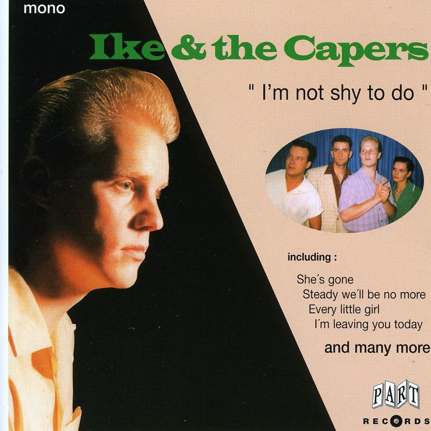 Ike & The Capers I'M NOT SHY TO DO CD