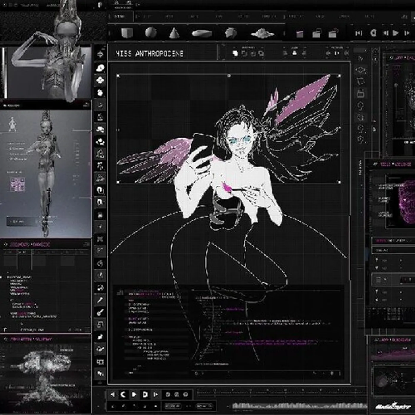 Grimes Miss Anthropocene Vinyl Record