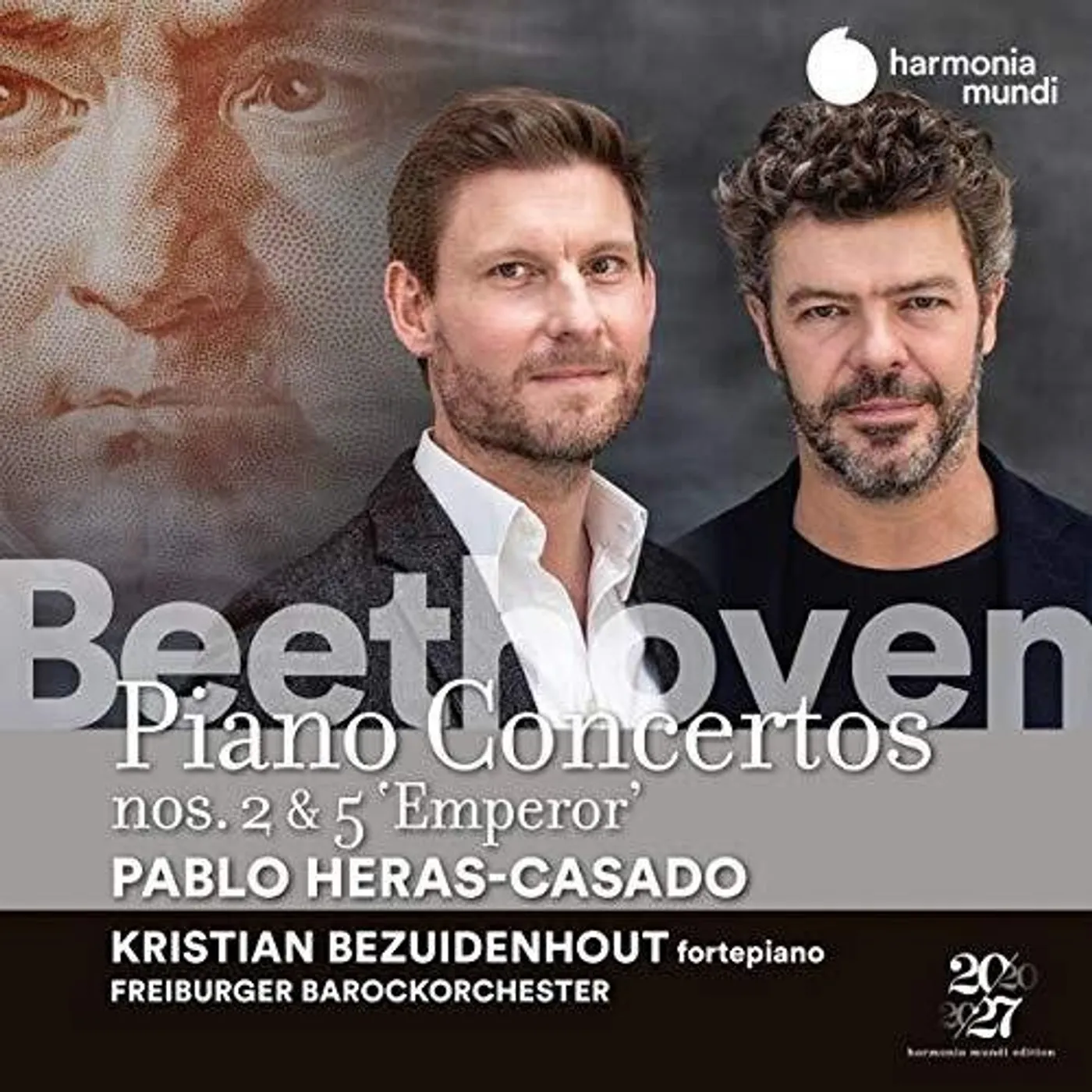 Kristian Bezuidenhout BEETHOVEN: PIANO CONCERTOS NOS. 2 & 5 CD