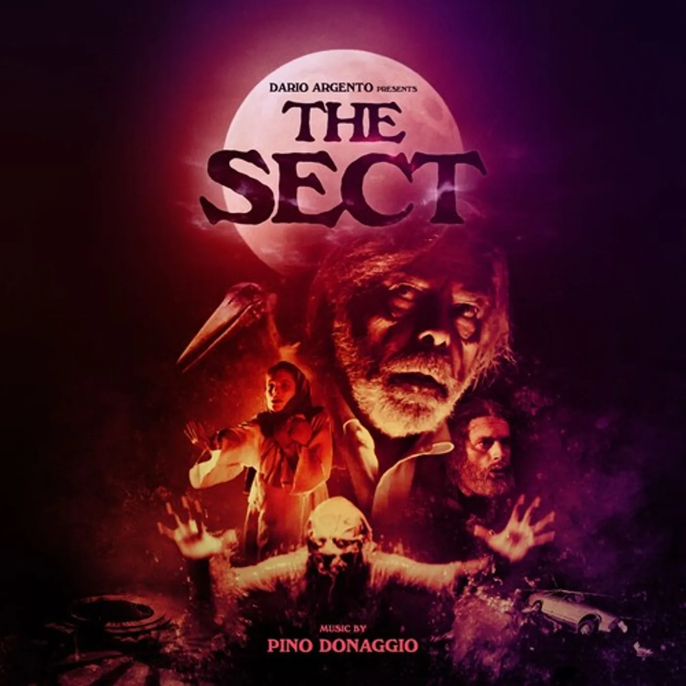 Pino Donaggio LA SETTA (THE SECT) / Original Soundtrack (RED Vinyl Record)