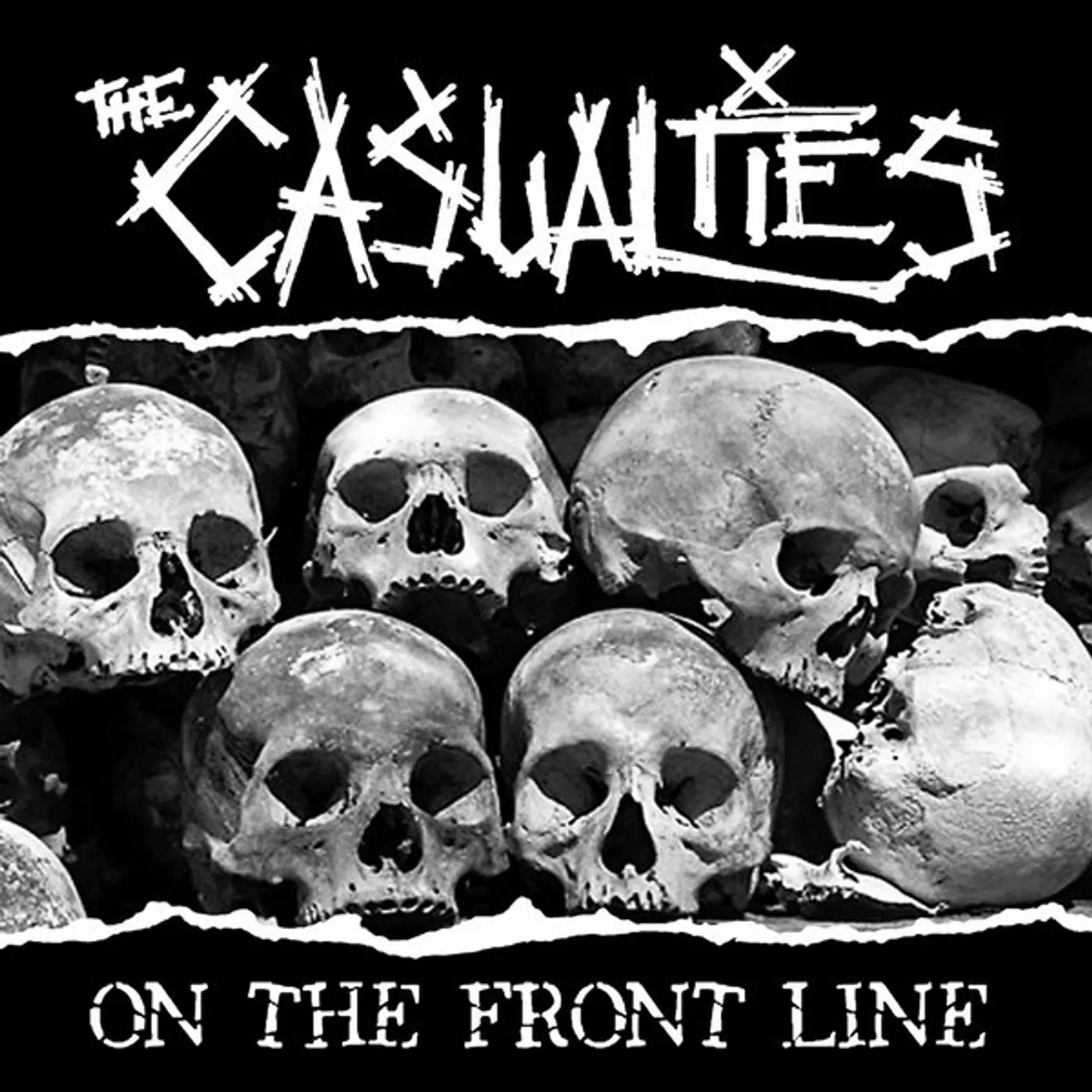 The Casualties On The Front Line Vinyl Record