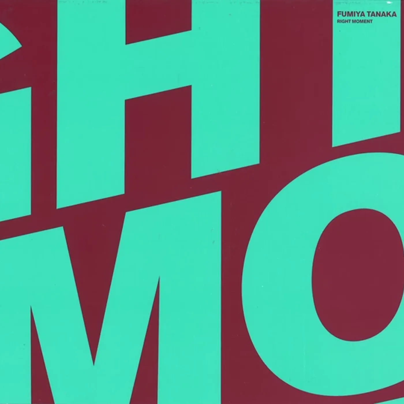 Fumiya Tanaka RIGHT MOMENT CD