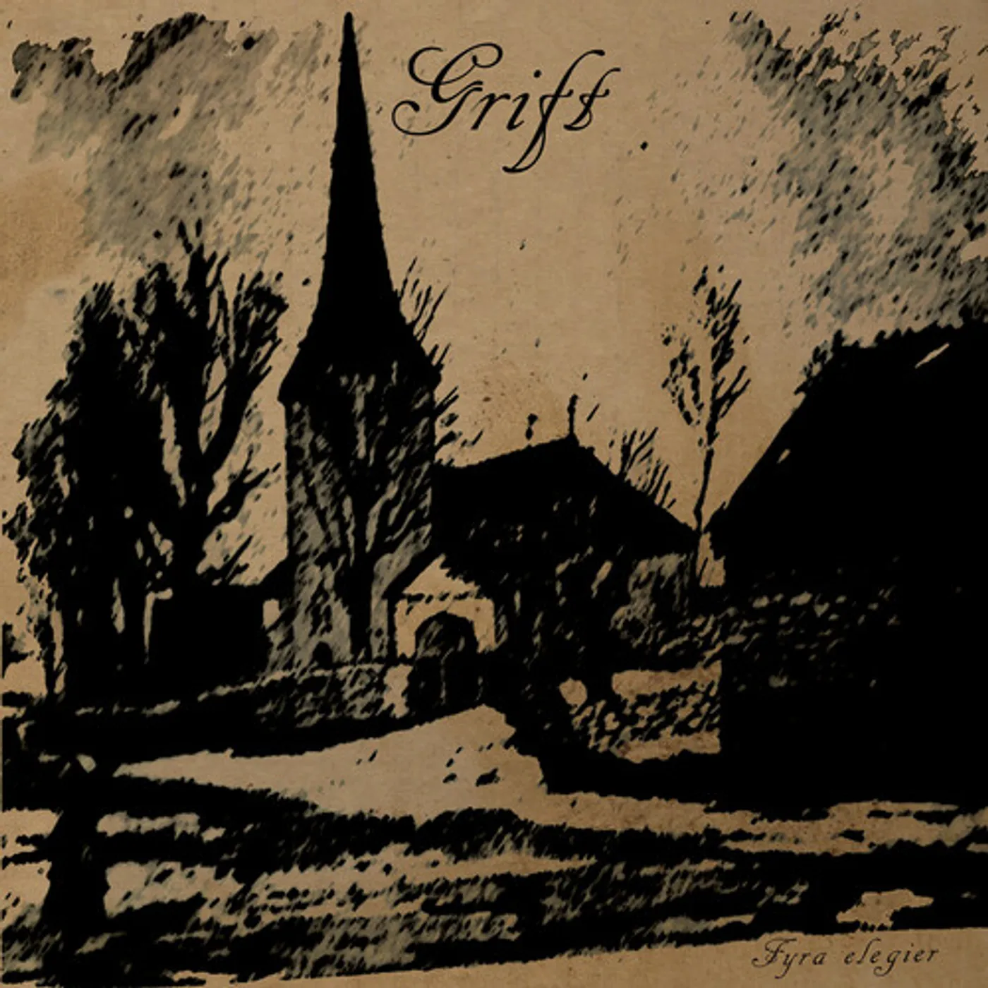 Grift Fyra elegier Vinyl Record
