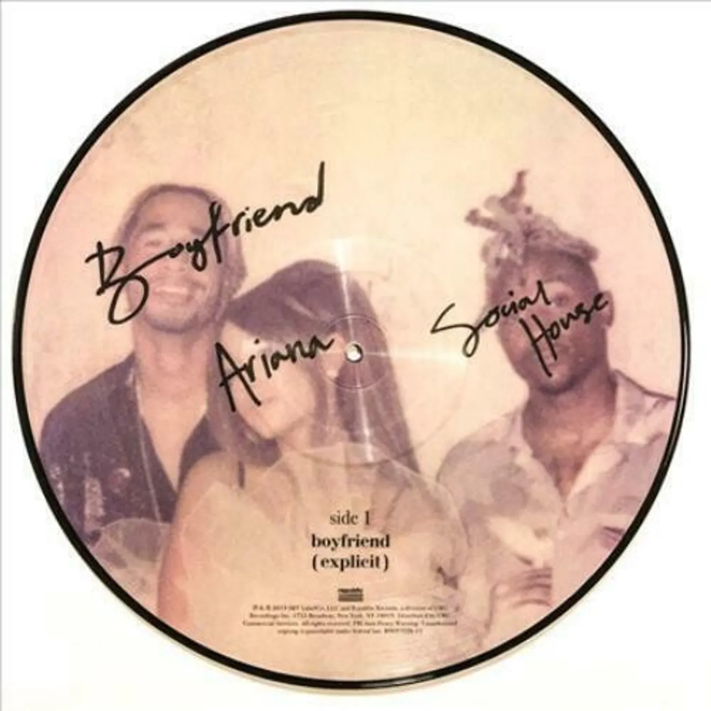 Social House Boyfriend (Picture Disc) Vinyl Record