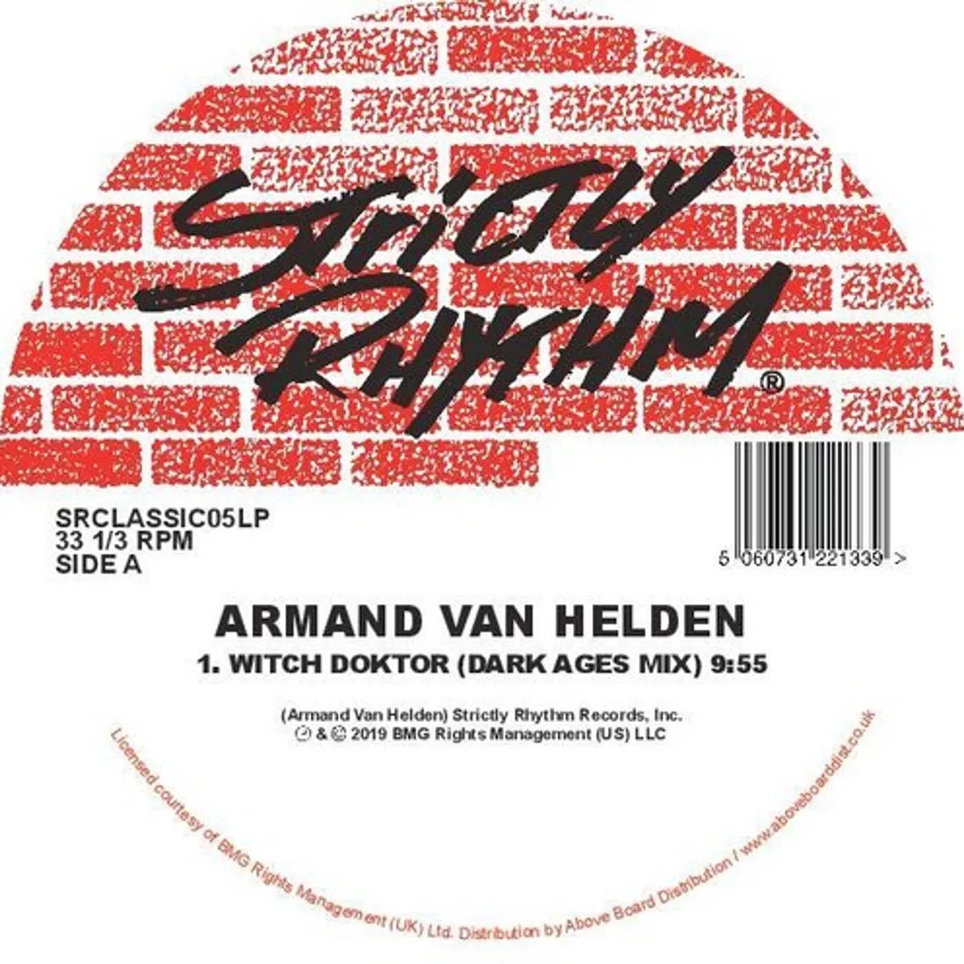 Armand Van Helden WITCH DOKTOR (2019 REMIXES) Vinyl Record