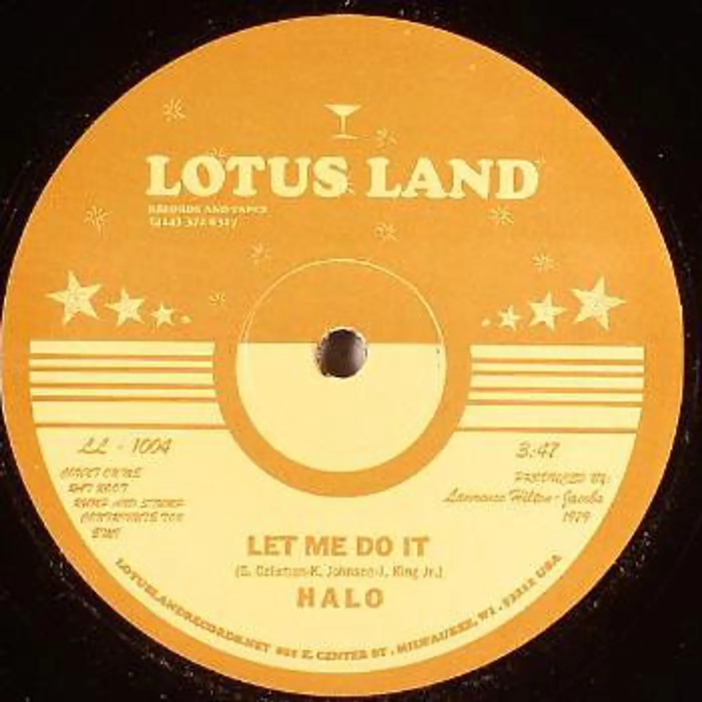 Halo LET ME DO IT Vinyl Record